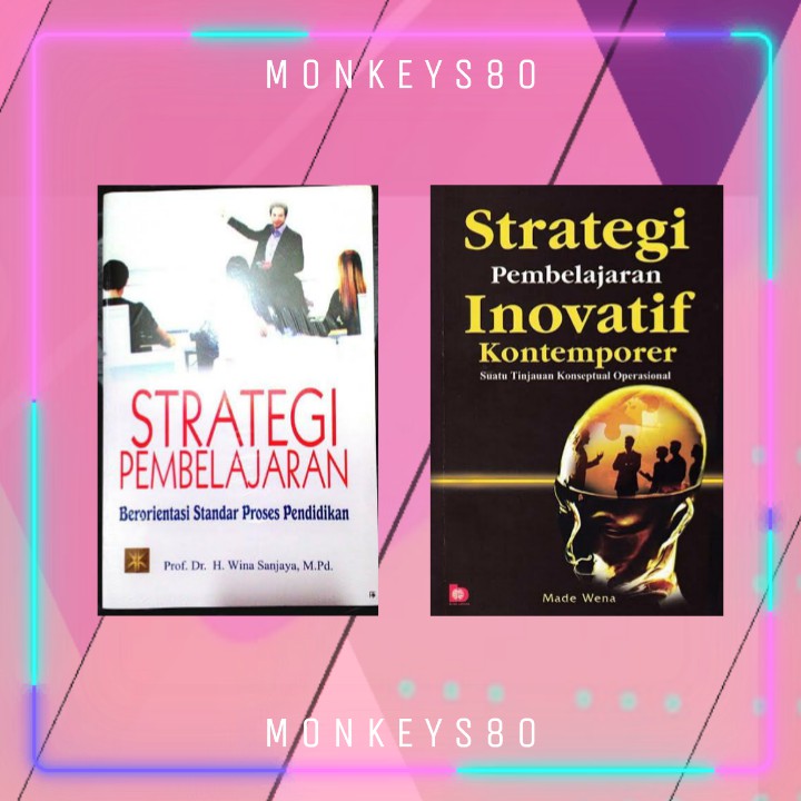 

Paket Dua Buku Strategi Pembelajaran