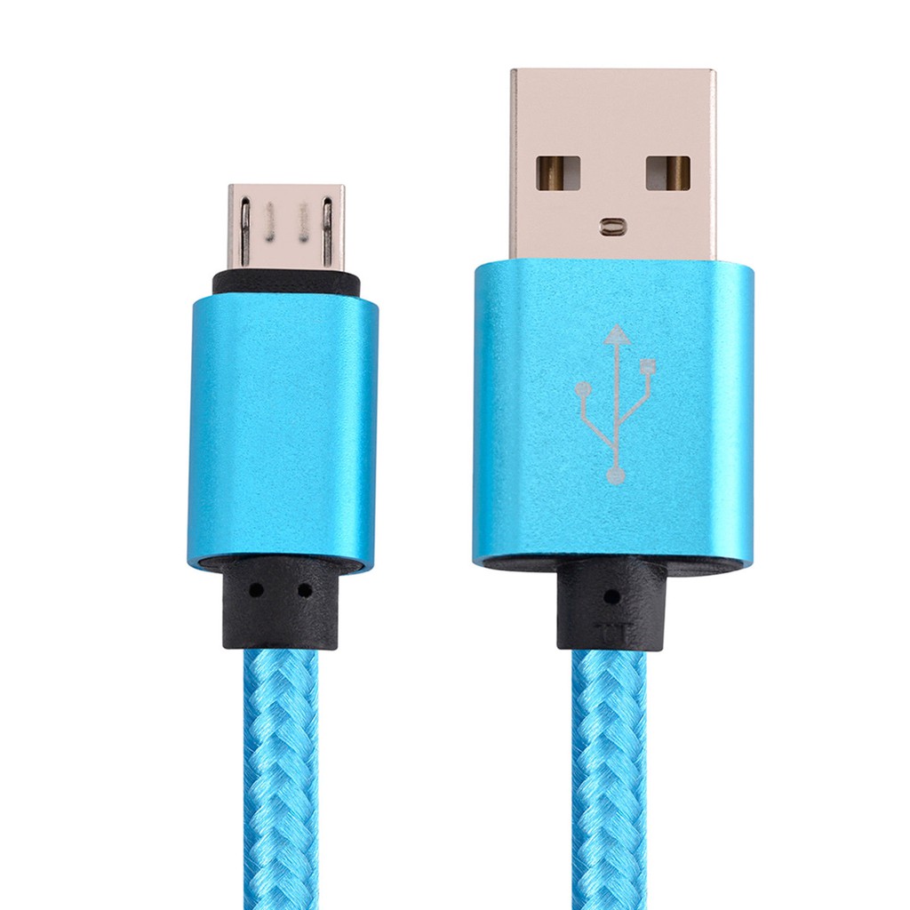 [HOT DEALS] Premium Kabel Data / Charger Micro USB Fast Charging Model Kepang Nilon untuk Android