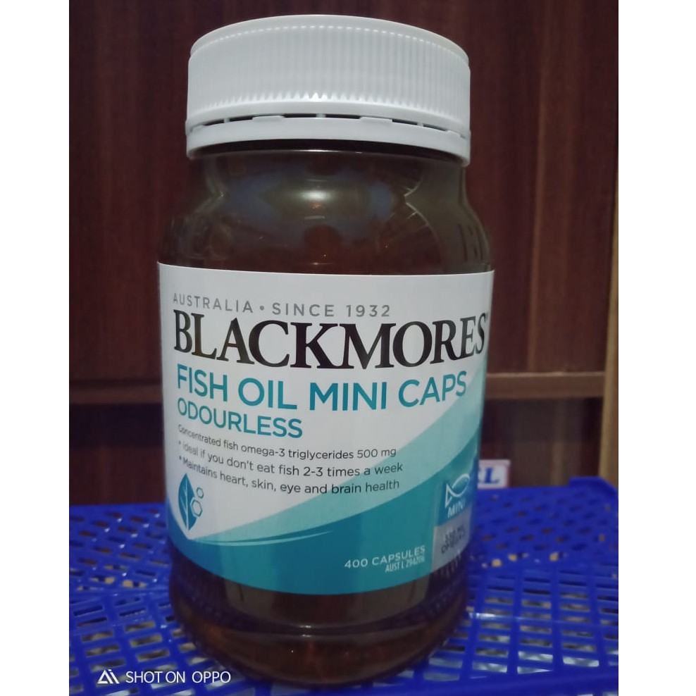 Blackmores Fish Oil MINI Caps 400