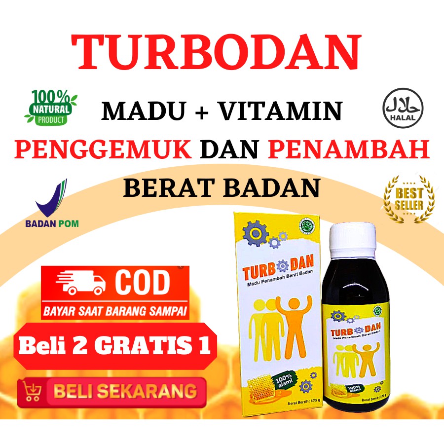 PenggemuK Badan suplemen Penggemuk badan dewasa Menambah berat Badan suplemen Gemuk TURBODAN