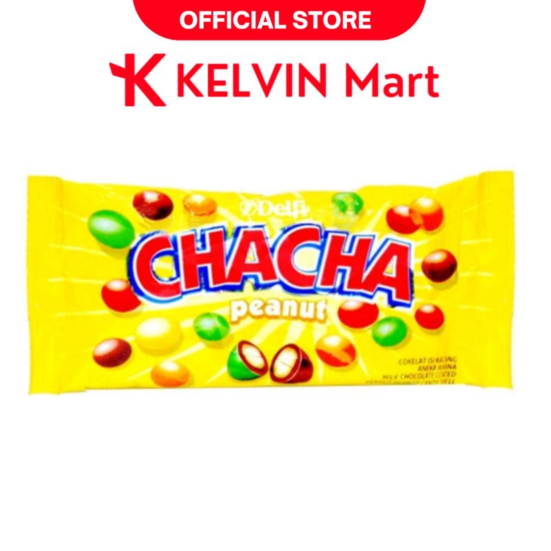 

Delfi ChaCha Chocolate Cha Cha Peanut Pck 50g | KELVIN Mart