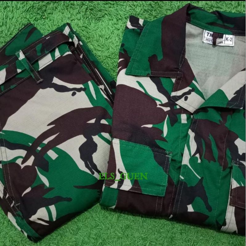 Baju PDL TNI AD bahan Sritex Anti Air
