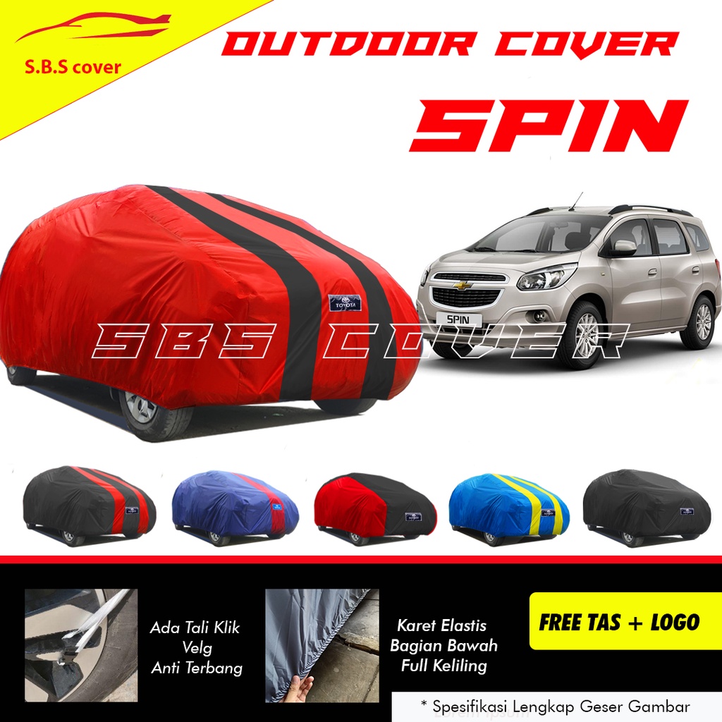 Body Cover Mobil spin Sarung Mobil  chevrolet spin/ chevrolet lova/chevrolet spark/chevrolet orlando/chevrolet aveo/chevrolet captiva/captiva/avanza/avanza lama/new avanza/avanza veloz/xenia/mobilio/brio/ertiga/ertiga lama/new ertiga/innova/innova lama