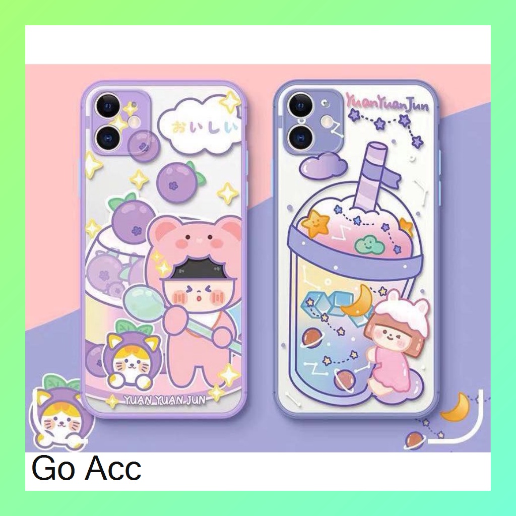 Lens Cover Case Camera Protector Boba Lilac Ungu FM13 FM14 Xiaomi Redmi 5A 6A 8 9 Prime 9A 9i 9C 10 Note 4 4X 5A 7Pro 8 9 10s 10 5G Poco X3 M3 Vivo V20 V21 V23e Y11 Y12 Y15 Y17 Y20 Y20i Y12s Y30 Y30i Y50 Y91 Y93 Y95 Infinix Smart 5 Hot 10s