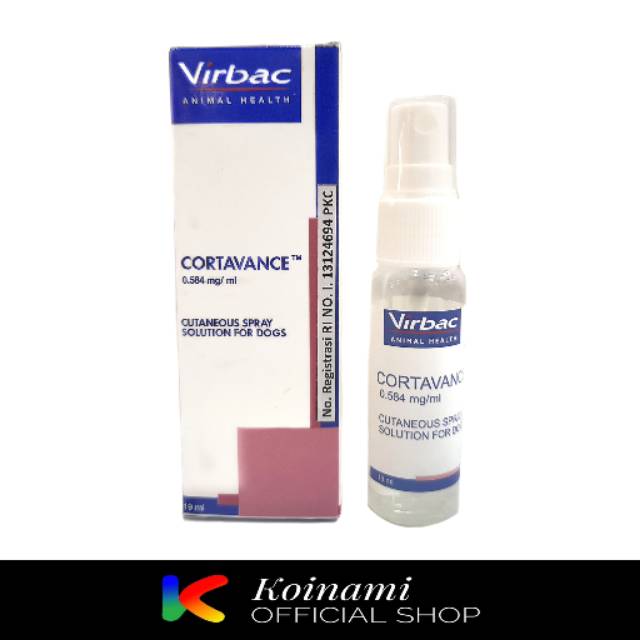 CORTAVANCE obat kulit untuk anjing / CORTAVANCE 19 ml VIRBAC