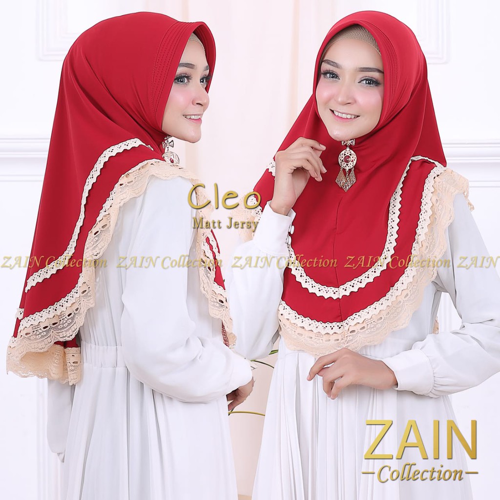 HIJAB INSTAN CLEO / JILBAB INSTAN ORI DK