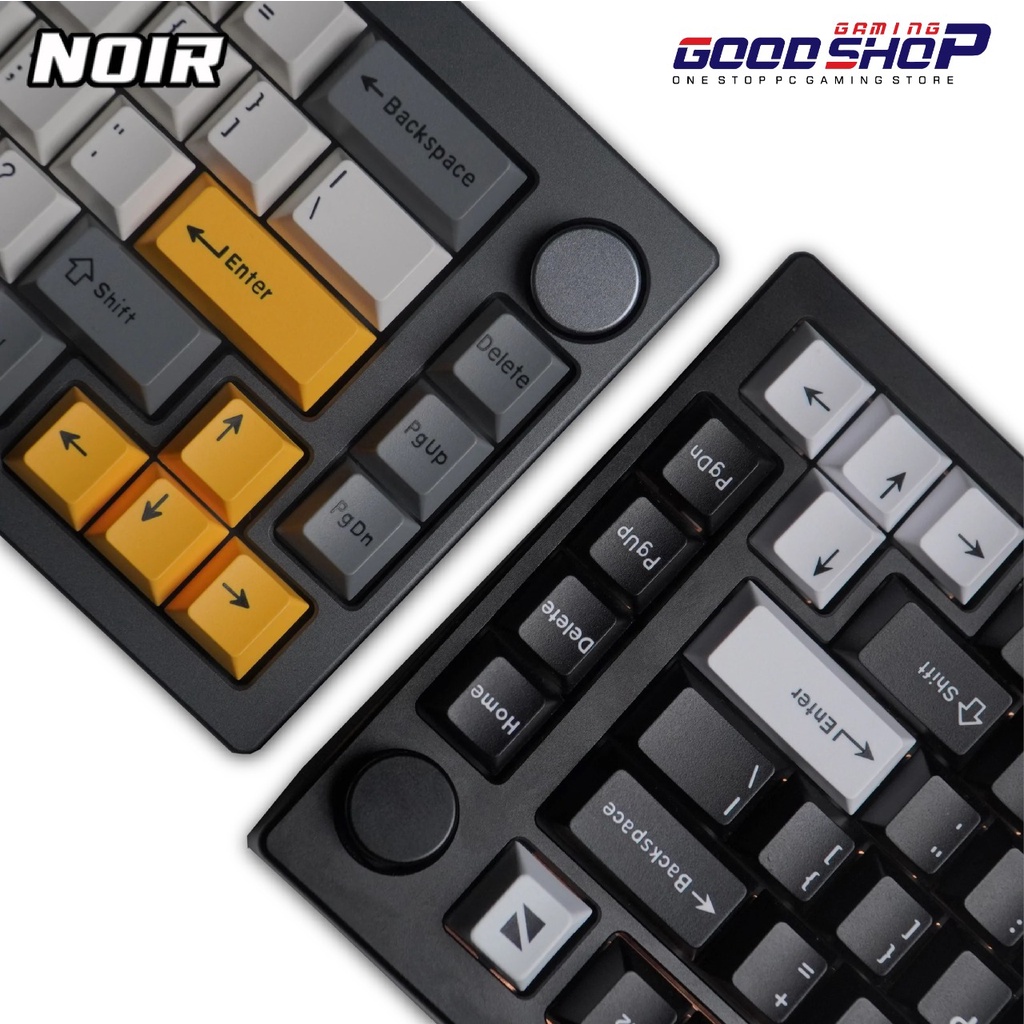 Noir Z1 65%  Aluminum Custom Mechanical Keyboard