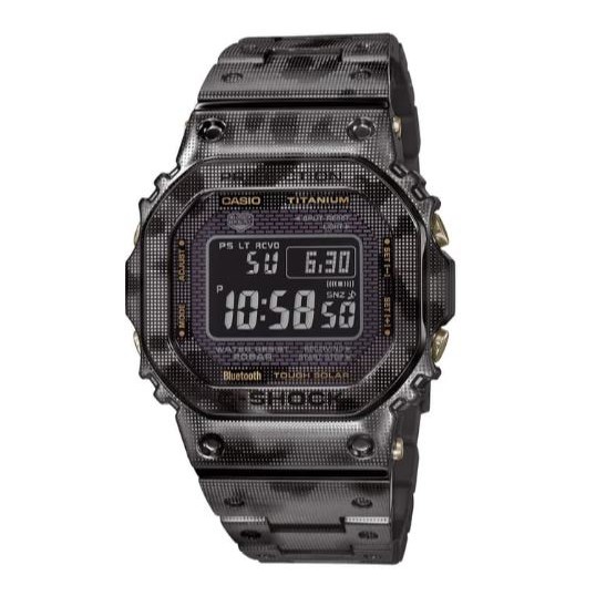 Casio G-Shock GMW-B5000TCM Jam Tangan Pria - Titanium Camo Limited