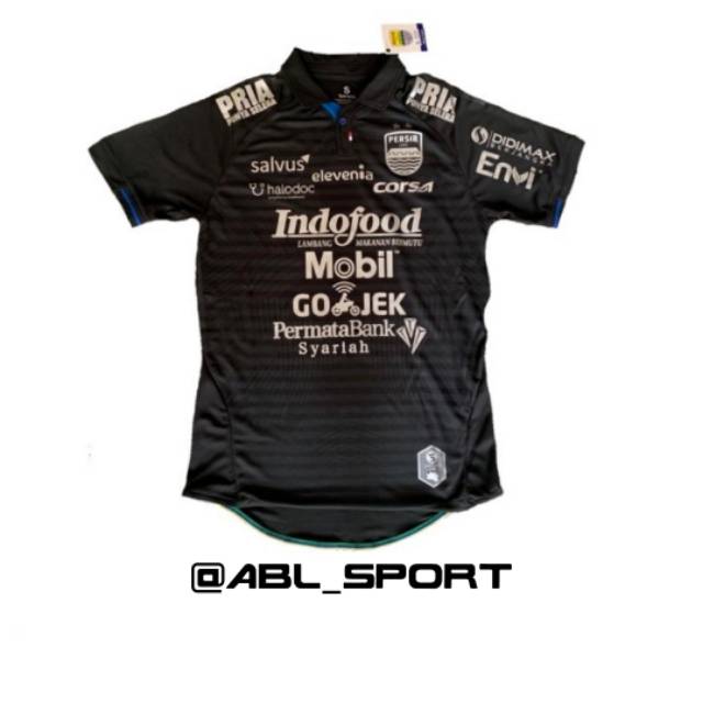 JERSEY PERSIB BANDUNG 3RD HITAM 2019-2020 S,M,L,XL