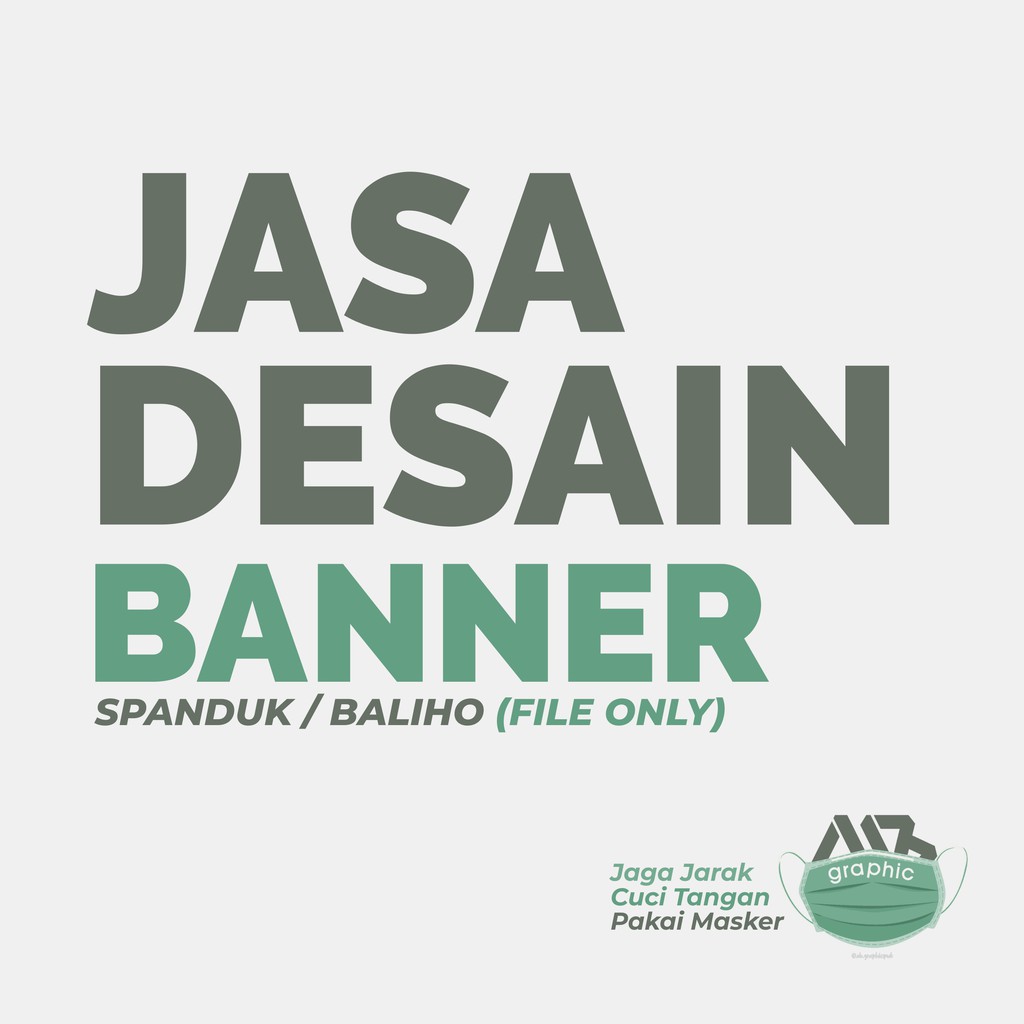 Jasa Desain Banner / Spanduk / Baliho (FILE ONLY) Partai / Olshop / Konter Pulsa / Celluler