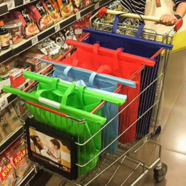 Set TROLLEY BAG GO GREEN