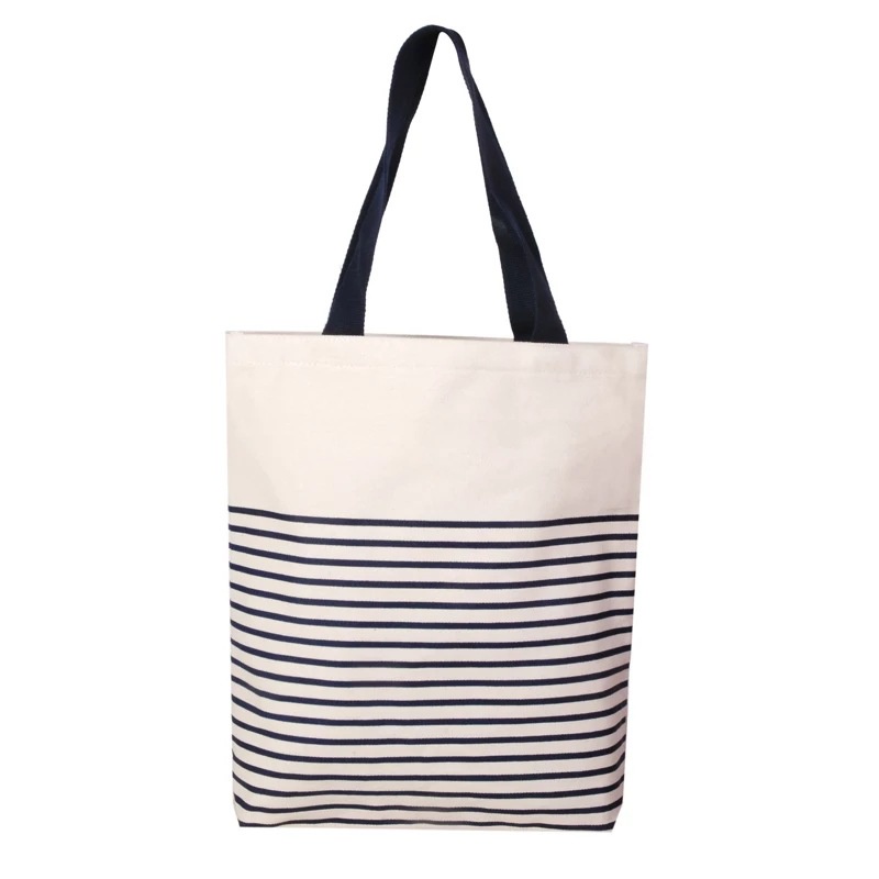 FINOM SHARON - Tote Bag Wanita Korean Style Motif Salur