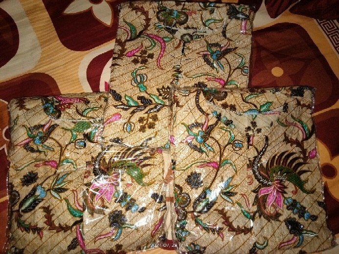 Ms Gamis Batik Sriwedari Maxi Bumil/busui Katun Sogan Allsize & Jumbo