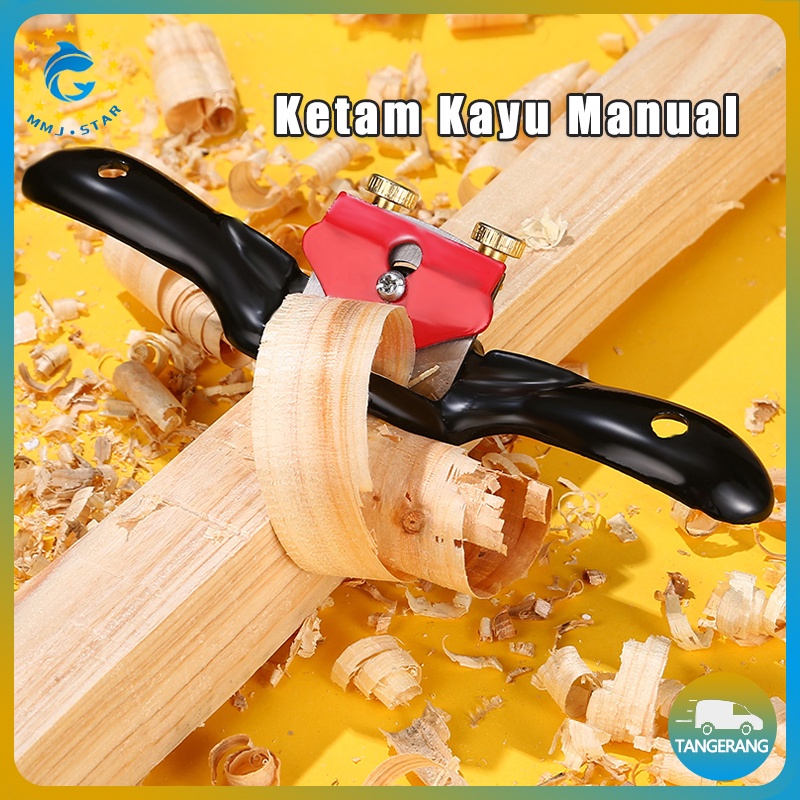 【44mm】Alat Serut Kayu Manual/Ketam Mini Serut Kayu/Manual Wood Planer/Serut Kayu Manual