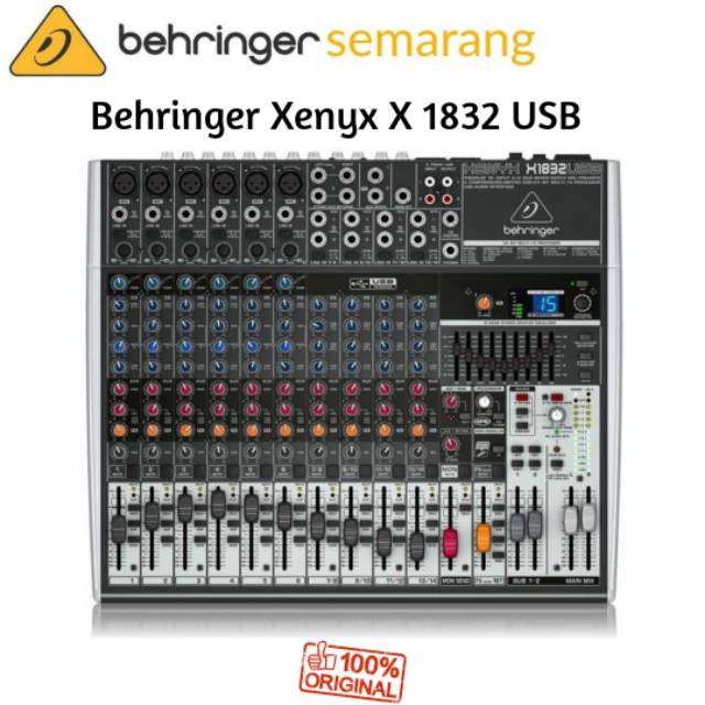 Behringer Xenyx X1832USB / X 1832 USB / X1832 USB Mixer Analog