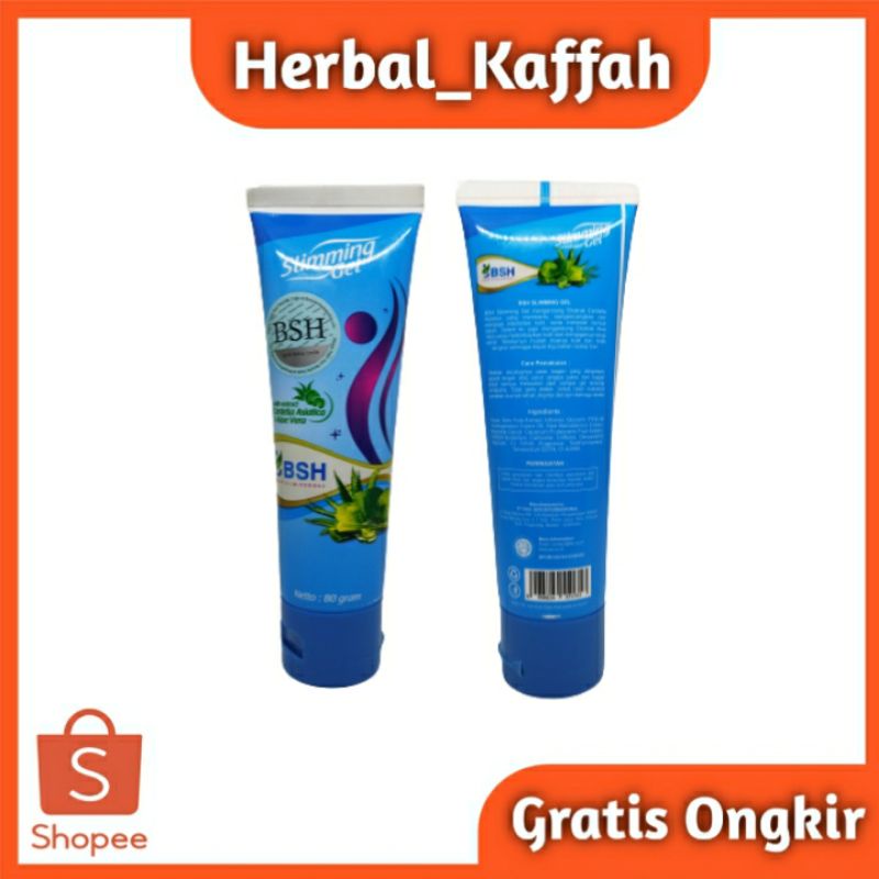 BSH Slimming Gel Body Slim Herbal 80 gram Asli BPOM Bisa COD