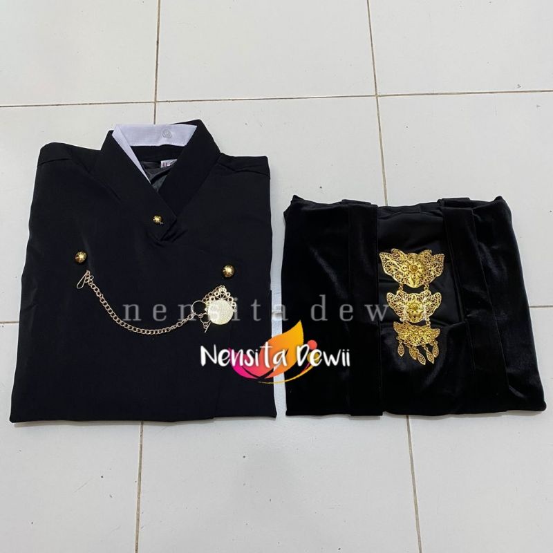 Set Prewedding / Baju Couple Adat Jawa, Motif Semenromo