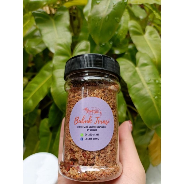 

Terasi udang panggang bubuk / cocolan buah /asli singkawang 100gr