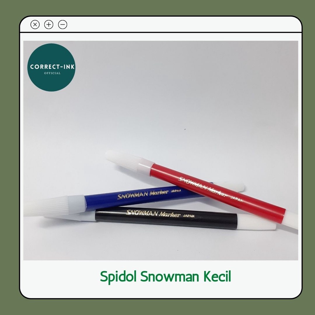 

Spidol Snowman Kecil / Spidol Marker Kecil Permanent
