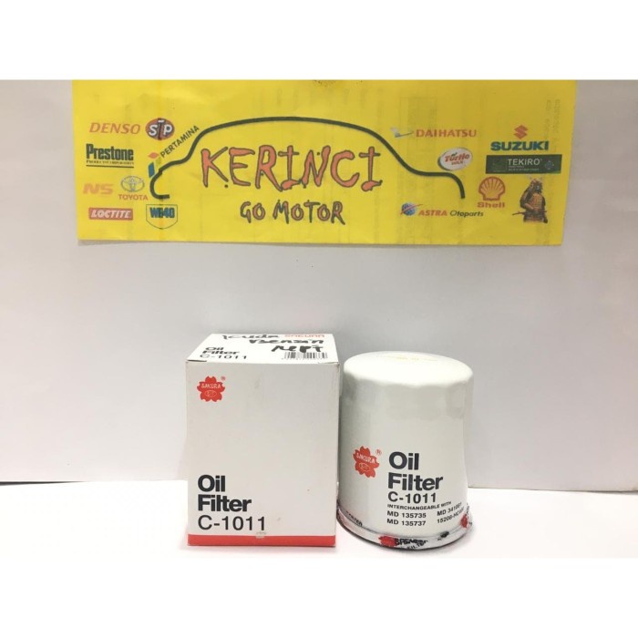 FILTER OLI C-1011 SAKURA HONDA MOBILIO - ACCORD - ODESEY - OIL FILTER