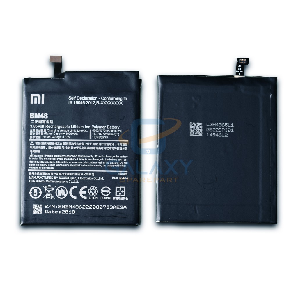 BATRE - BATERE - BATERAI XIAOMI MI NOTE 2 / BM48 / BATRE XIAOMI MI NOTE 2 / BM-48 ORIGINAL