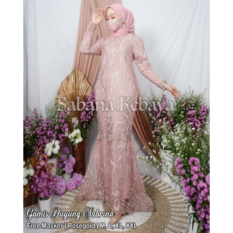 Gamis Tulle  Tingkat tulle Dress Pesta  Gamis Tingkat Mutiara