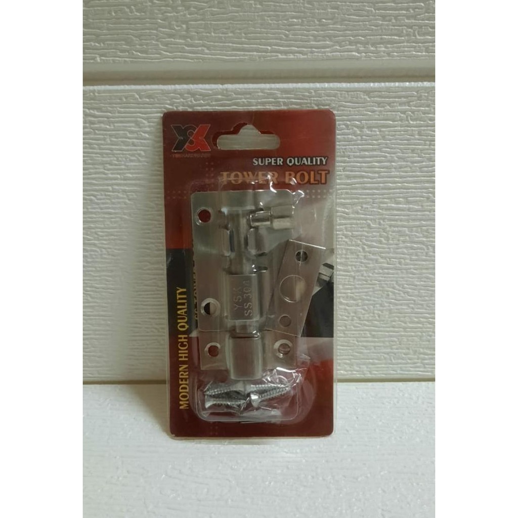 Grendel Pintu Jendela Overpal Stainless Steel 304 YSK 2" inch