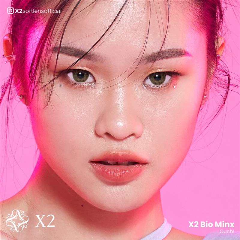 Softlens X2 Bio Minx 14.5mm Minus dan Normal by Exoticon