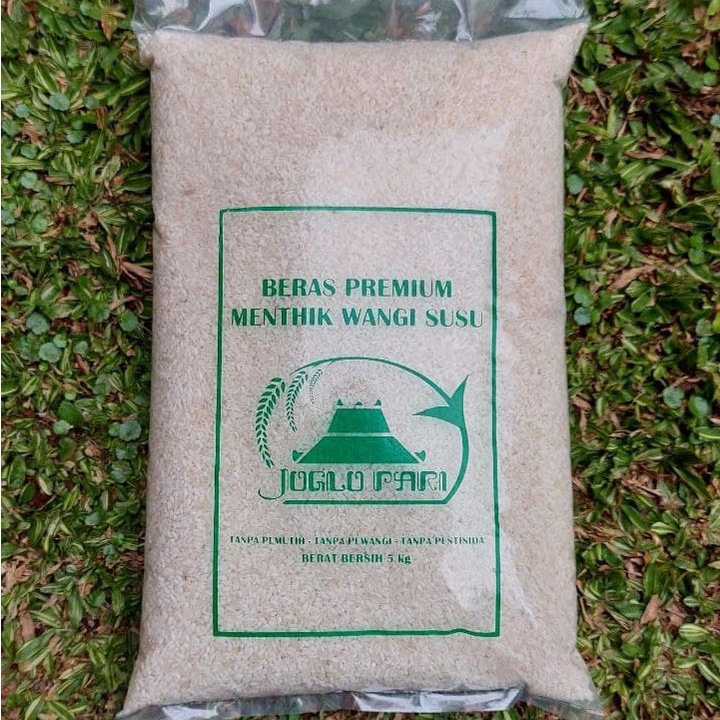 

Beras Menthik Wangi Susu Joglo Pari