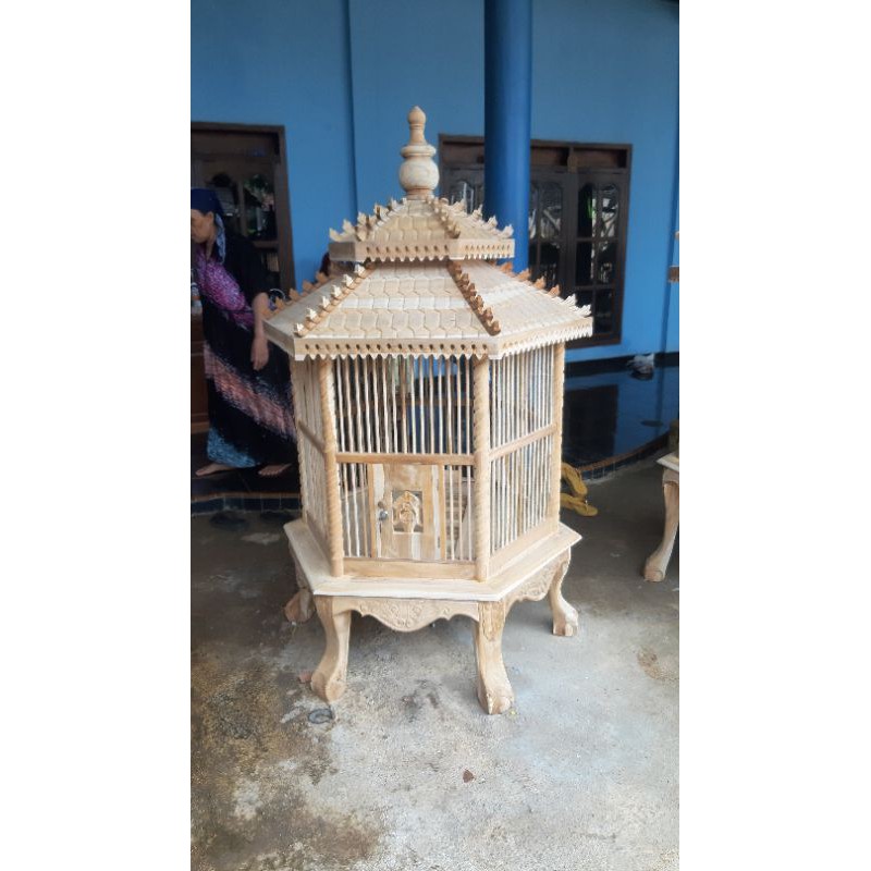 sangkar bekisar sangkar kayu jati