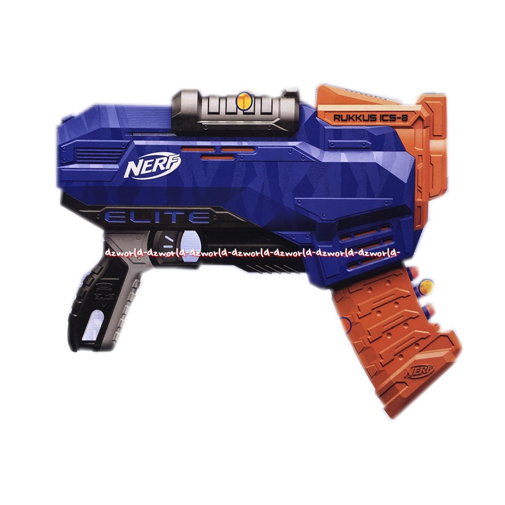 Nerf Rikkus ICS-8 Mainan Pistol Dengan Peluru