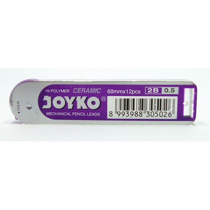 

Isi Joyko Mechanical Pencil Leads Tube 0,5 mm 2B (RA105)