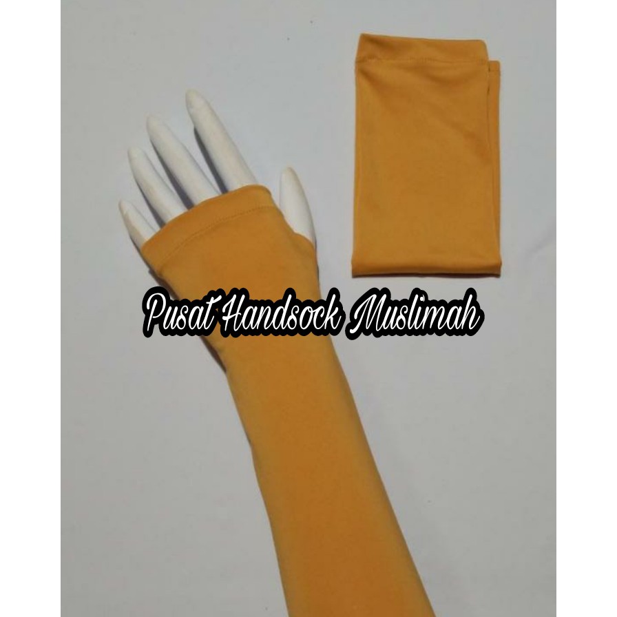 Handsock Jempol Polos / Handsock Murah / Handsock Fingerless / Handsock Wanita / Handsock Muslim