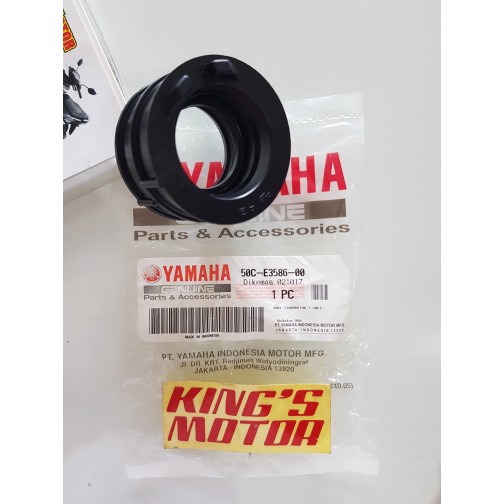 karet manipol, intake, joint jupiter mx new 50C-E3586 asli yamaha