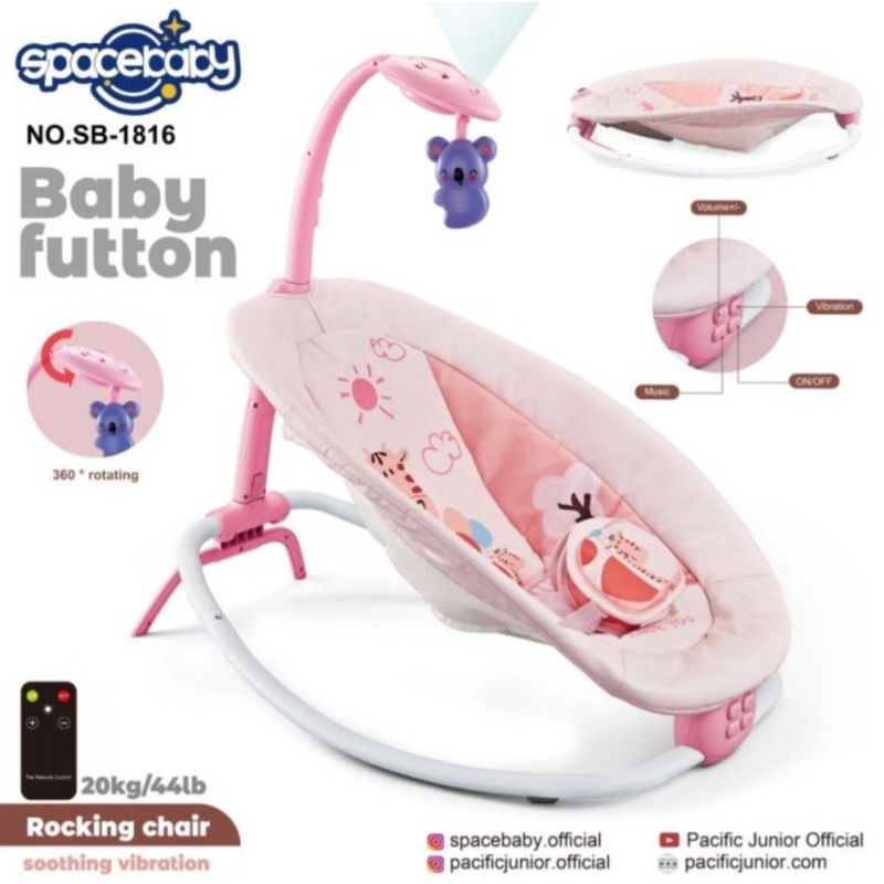 futton baby spacebaby kursi goyang bayi