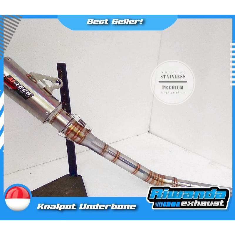 Knalpot Aitech Underbone Jupiter Vega Supra Blade Revo Shogun Smash Grand Legenda dll