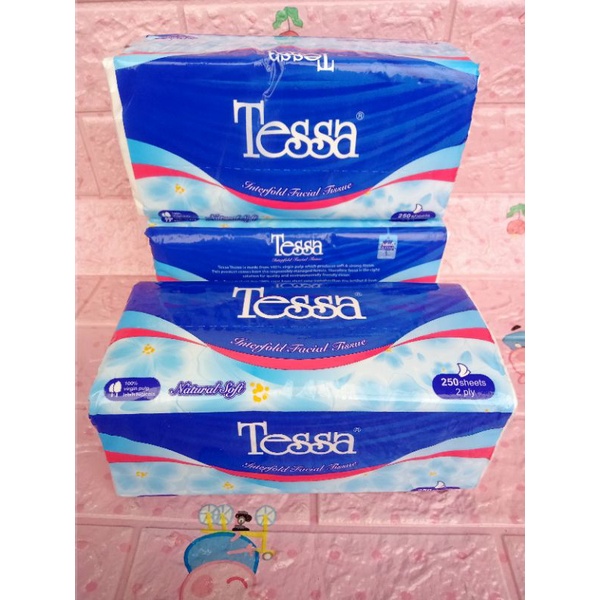 TISU TESSA MURAH 250 SHEETS