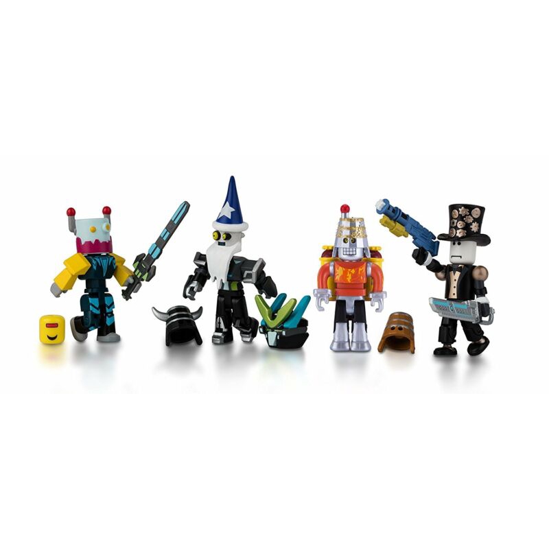 Roblox Set 4pcs Action Figure Robot Riot Shopee Indonesia - senarai harga roblox robot characters action figures