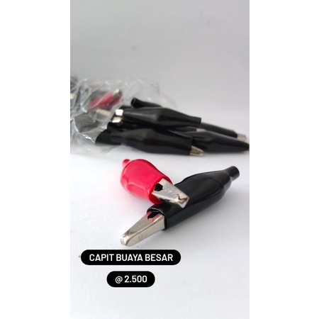 JEPIT CAPIT BUAYA BESAR -+4.5cm / CAPIT CROCODILE per SET