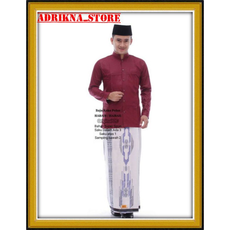 BAJU KOKO POLOS//KOKO JANKIS//KOKO HABAIB