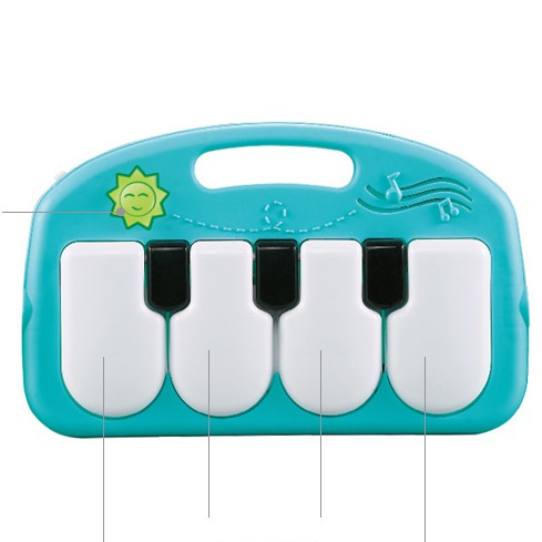 VIPBAZAAR MIISOO PEDAL PIANO FITNESS RACK Baby Musical Playgym Bayi Kerincingan Baby Gym babygym-6