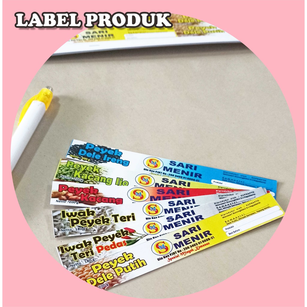 

LABEL PRODUK