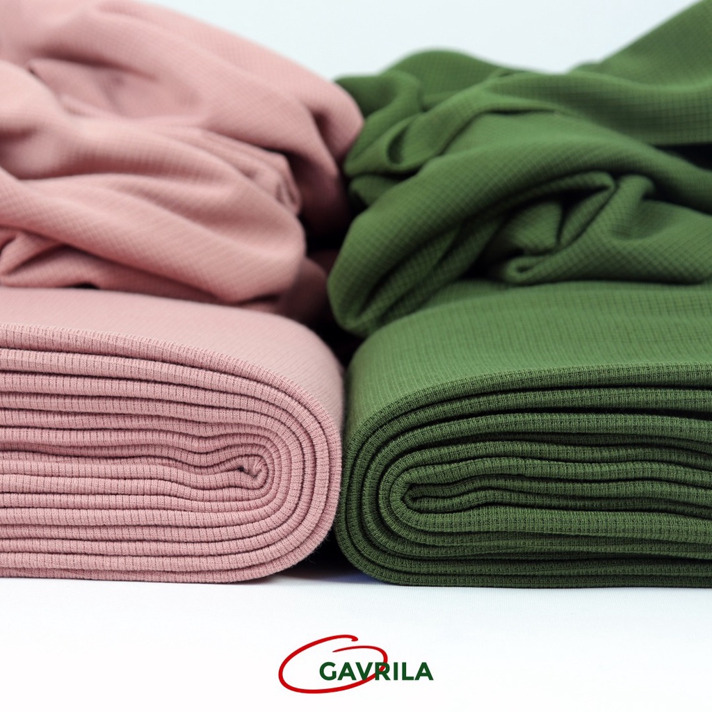 KAIN WAFFLE PE 2-3 METER / WAFFLE UNIQLO / BAHAN KAOS, TSHIRT, OUTER, CARDIGAN / KAIN MURAH