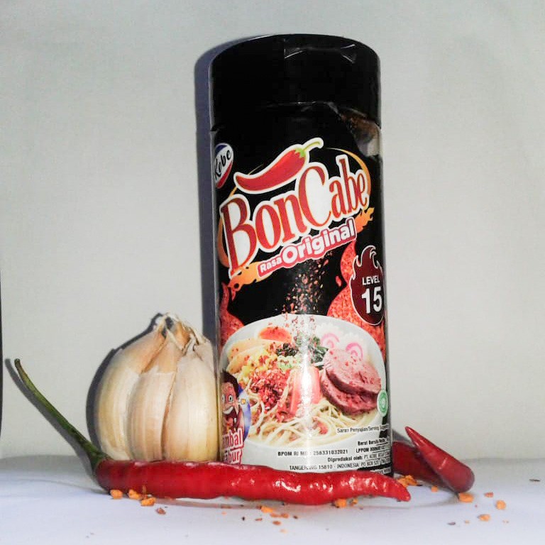 

Boncabe Rasa Original Kobe Level 15 sambal tabur