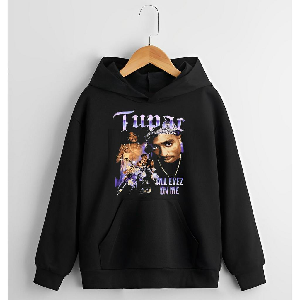 JAKET HOODIE ANAK  RAP HIPHOP TUPAC SHAKUR - ALL EYEZ ON ME ALL SIZE S M L XL XXL