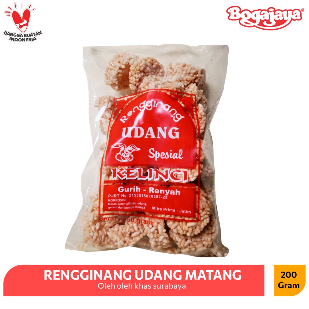 

RENGGINANG UDANG MATANG GURIH KHAS JAWA TIMUR 200 GRAM