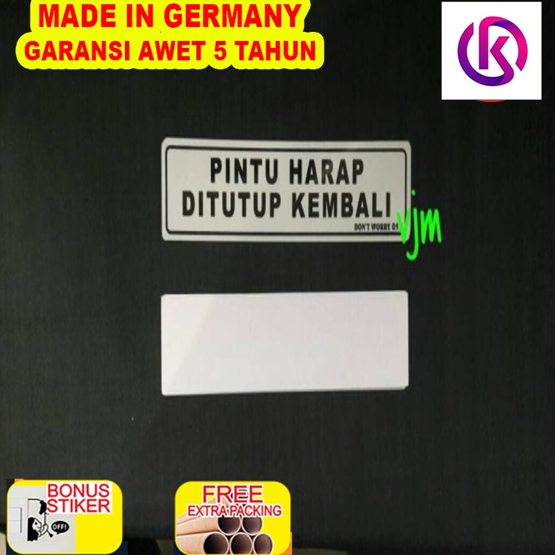 

Murah Plat pintu harap tutup kembali 195x45cm