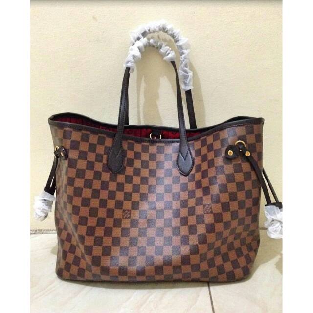 LV Neverfull Damier uk.L