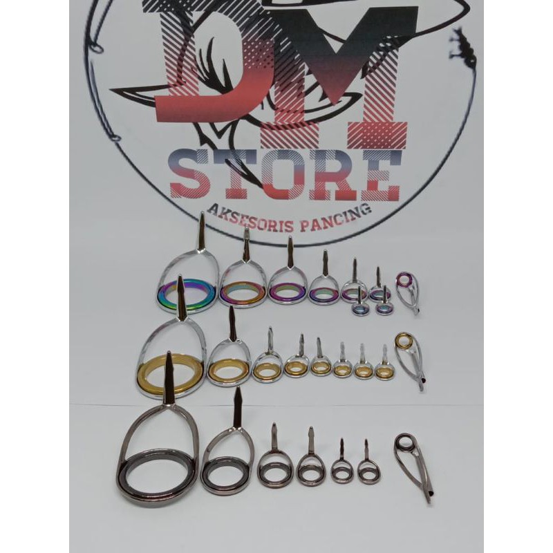 Ring guide k series non fuji set - ring spinning - ring takedo - mamarit