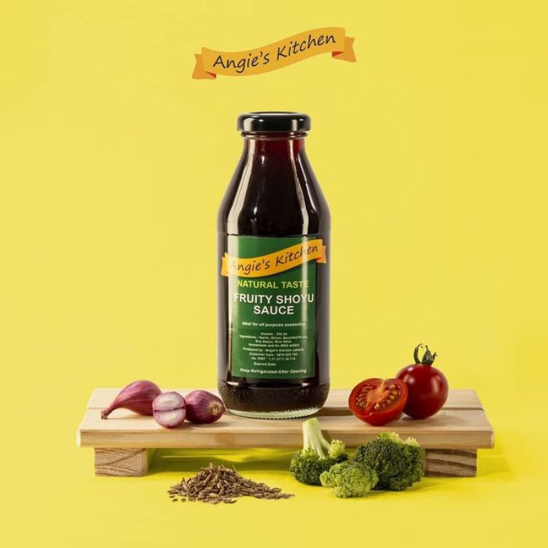 

ANGIE'S KITCHEN FRUITY SHOYU SAUCE 350ML
